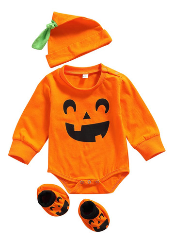 Comeonze My First Halloween - Disfraz De Calabaza Para Recin