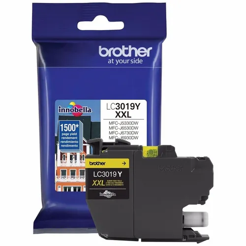 Cartucho Brother Lc3019y Xxl Amarillo Original J6370 5330