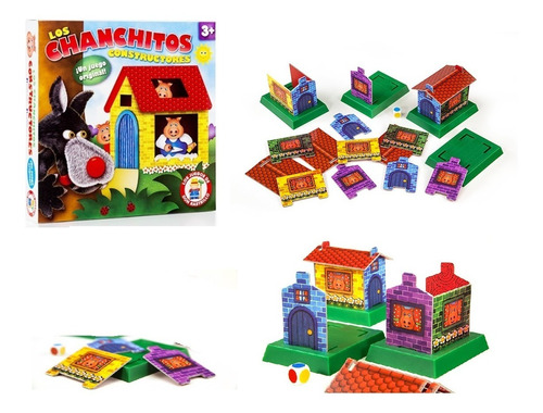 Los Chanchitos Constructores Don Rastrillo Juego Infantil