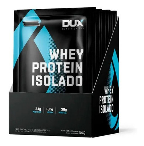 Whey Protein Isolado 10 Sachês 27g (270g) Dux Nutrition Sabor Cookies