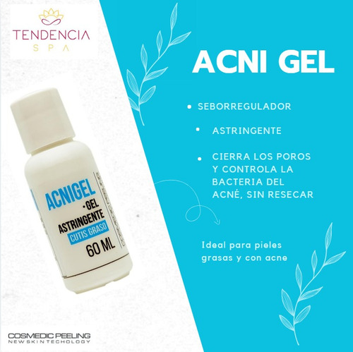 Acnigel 60 Ml 1 Pza. Tipo De Piel Grasa