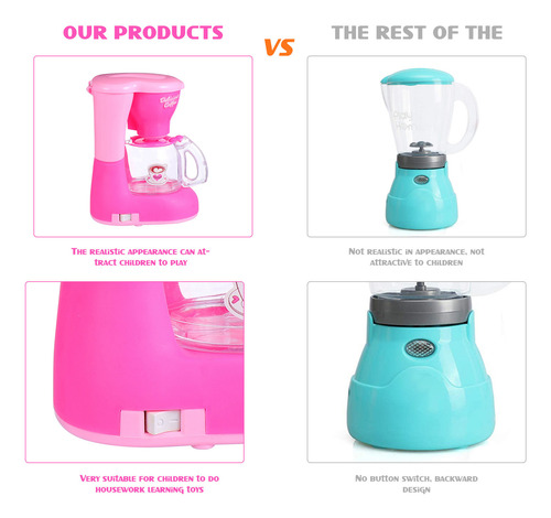 Cafetera De Simulación, Accesorios De Cocina Para Niños Y Ni