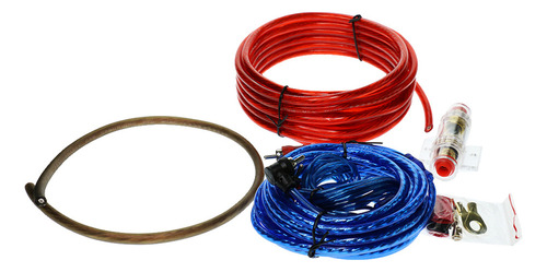 Juego De 4 Cables De Cableado Para Amplificador De Subwoofer