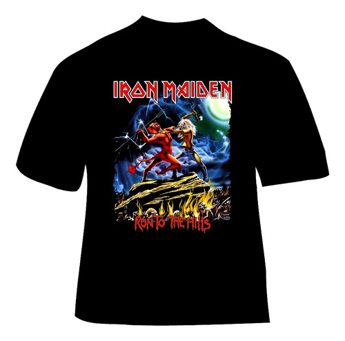 Polera Iron Maiden - Ver 081 - Run To The Hills