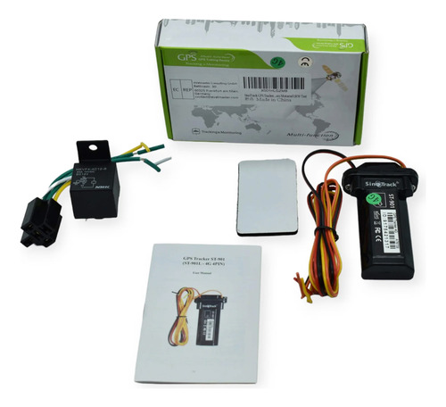 Gps Sinotrack St901l Rastreador 4g Motocicleta Auto Relay