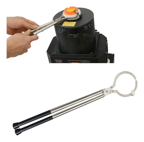 Pinzas De, Alicates, Horno De Grafito 450mmx105mm Para 3kg