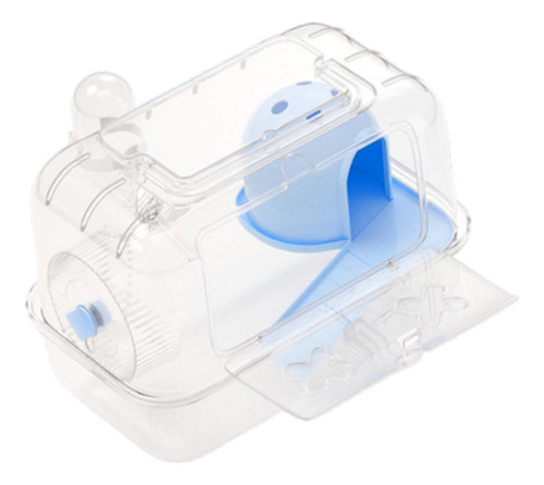 Hábitat De Jaula De Hámster, Ejercicio Azul Transparente