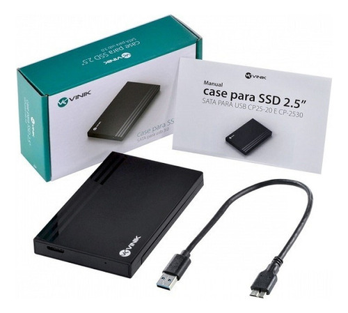 Case Para Ssd 2.5  Sata Para Usb 3.0 Vinik Cp25-30 34233