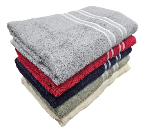 Toalla Karsten Lady Baño 100% Algodón Color Rojo
