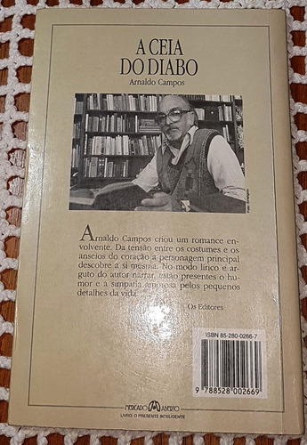 Livro - A Ceia Do Diabo - Arnaldo Campos (Usado)
