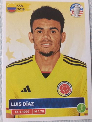 Barajita Luis Díaz Copa América 2024, Panini Col22