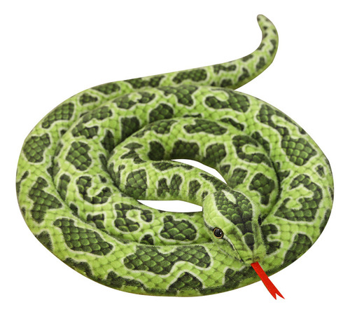 Anaconda Simulada, Juguete De Peluche Complicado Y Aterrador