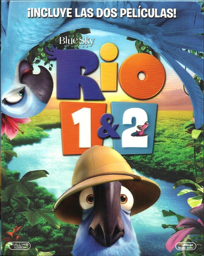 Colección Rio 1 Y 2 | Blu Ray Películas Nuevo