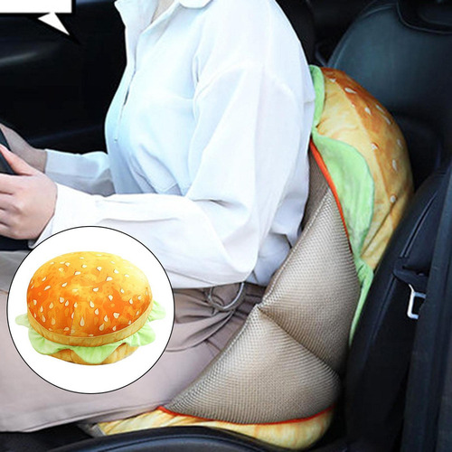 Cojín Decoración Sofá Cuerpo Hamburguesa Pan Cojín Para