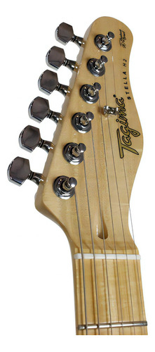 Guitarra Tagima Stella Brasil H2 Humbucker Preta Black Onix Orientação Da Mão Destro