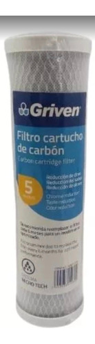 Filtro De Agua Cartucho Carbón Activado