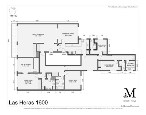 Imagen 16 de 16 de Oportunidad !! Departamento 5 Amb ,dep,coch, 230m2- Barrio Norte