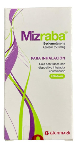 Mizraba Bleclometasona Inhalador 200 Dosis 250 Mcg 