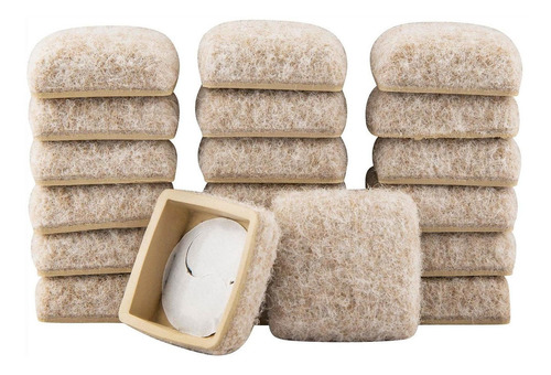 Super Sliders Almohadillas Cuadradas De Fieltro Para Muebles