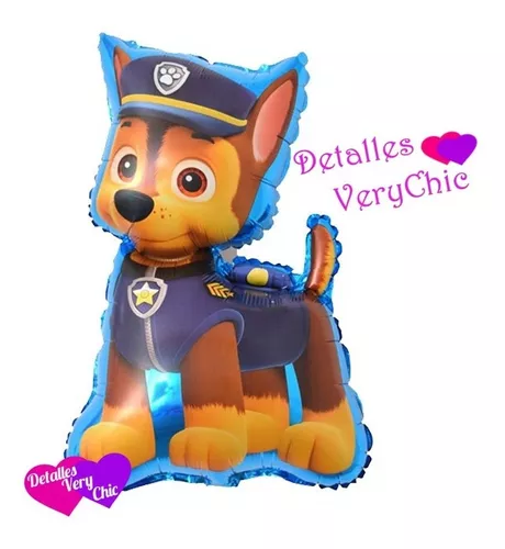 Globo aluminio pequeño Chase Patrulla Canina™ 27 cm: Decoración,y disfraces  originales baratos - Vegaoo