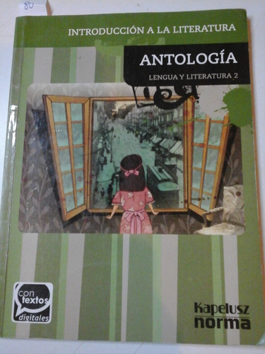 * Introduccion A La Literatura - Antologia - Lengua 2- L146
