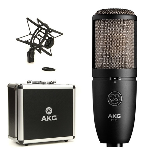 Microfono Condenser Studio Akg P-420 Grabacion Mezcla 101db