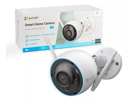 Camara Ip Seguridad Wifi 2k 3mp Ezviz H3 Full Color Exterior