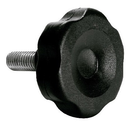 Imagem 1 de 1 de Kit 50 Manípulo Macho Rosca 3/8 Parafuso 26mm Diâmetro 45mm