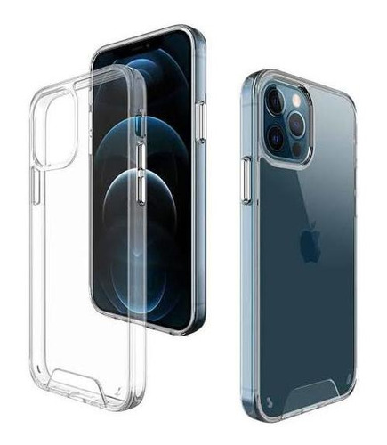 Case Transparente Space Para iPhone 12/mini/ Pro, 12 Pro Max