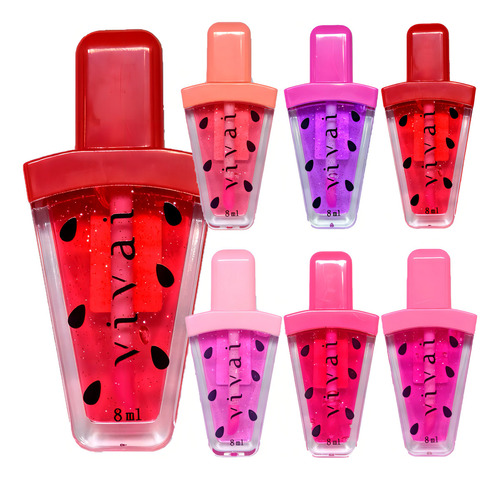 24 Lip Gloss Prin Melancia 3259 - Kit Vivai Atacado Sj
