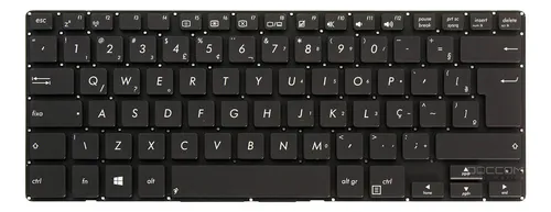Teclado Para Asus Pu401 Pu401l Pu401la Pu301 Pu301la Abnt