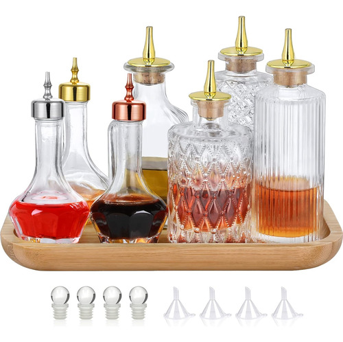Bitters Bottle - Set De 7 Botellas Decorativas De Botellas D