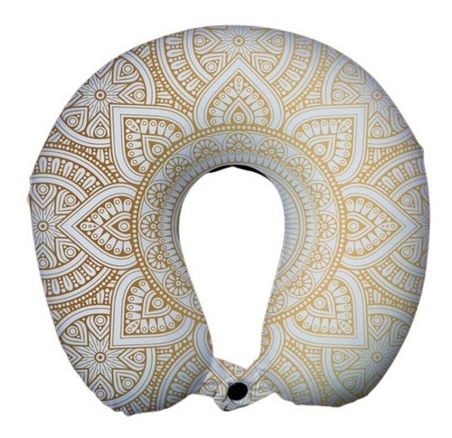 Combo 2 Almohada Cuello Inteligente Viaje Viscoelastica