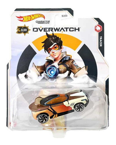 Hot Wheels Character Cars Overwatch - Tracer