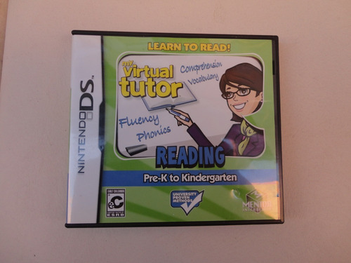 Virtual Tutor - Cartucho Original Americano Para Nintendo Ds (Usado)