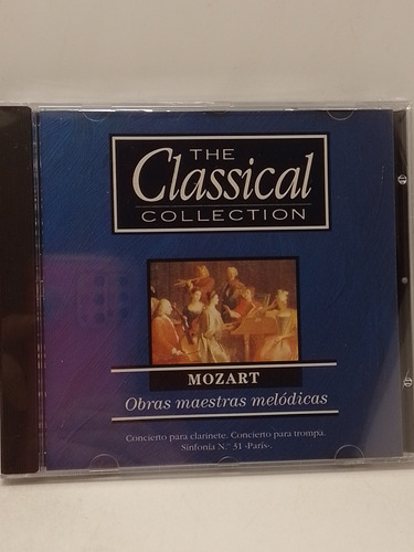 Mozart Obras Maestras Melódicas Cd Nuevo 