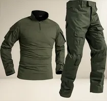 Comprar Uniforme Tactico Buzo+pantalon Verde