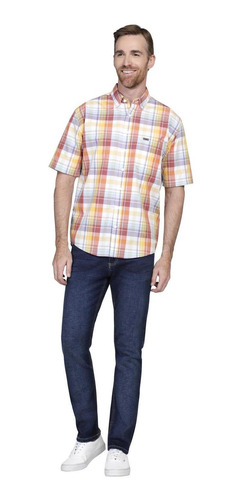 Imagen 4 de 5 de Camisa Regular Fit Lee Hombre Manga Corta 21m8