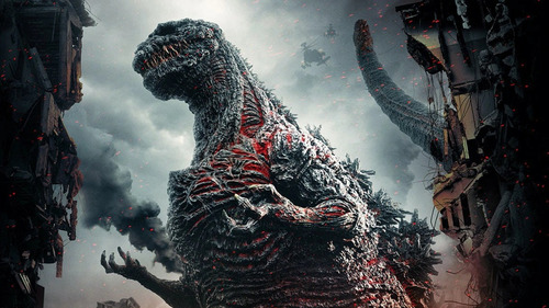 Set Figuras Shin Godzilla 2 Pzas Atomic Blast Gojira 17x28cm