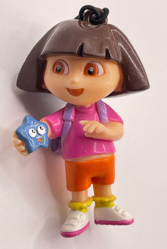 Dora La Exploradora Y Estrella Mini Figura 6cms Viacom 2003 (Usado)