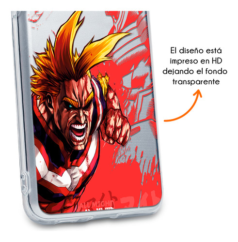 Funda Para Vivo All Might Heroe No. 1 One For All Simbolo De La Paz My Hero Academia Boku No Hero Academia Anime