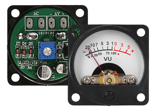 Indicador De Nivel De Sonido Vu Meter.pcs Retroiluminación