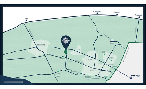 Terreno En Venta En Parque Caucel En Hunucmá *lote 174*