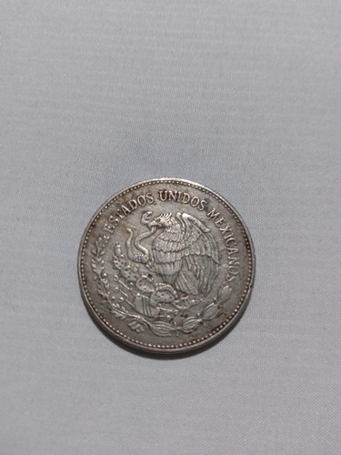 Moneda Antigua De México De $50 De La Diosa Azteca De 1982