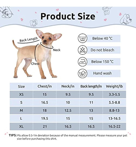 Preferhouse Camiseta A Rayas Para Perros Y Gatos,