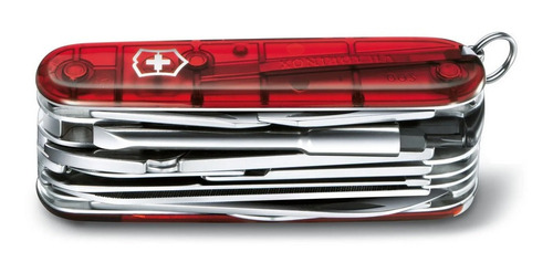 Imagen 7 de 9 de Navaja Cybertool L Swiss Rojo Transparente Victorinox