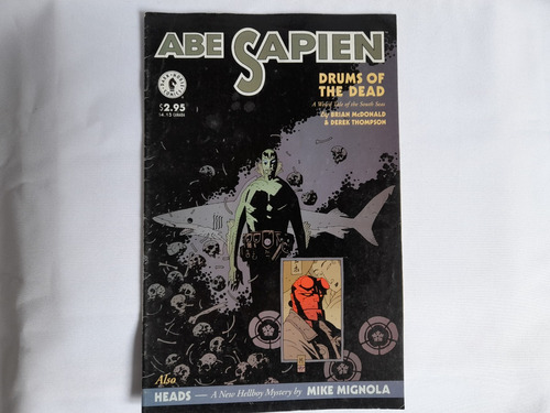 Comics Abe Sapien, Drums Of The Dead, Dark Horse. Mignola