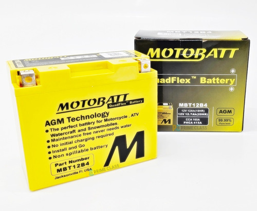 Bateria Motobatt 11ah 12v Mbt12b4 Ducati Diavel 1200s