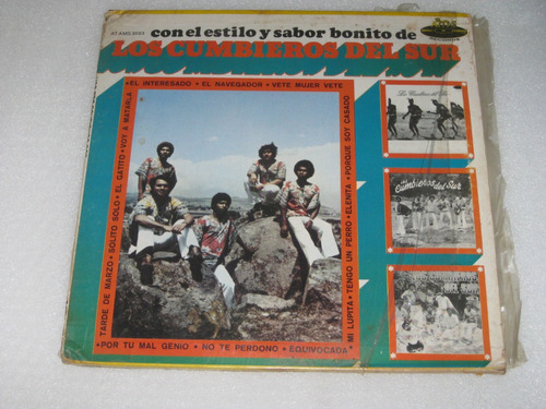 Disco Lp Vinil Álbum Triple Los Cumbieros Del Sur