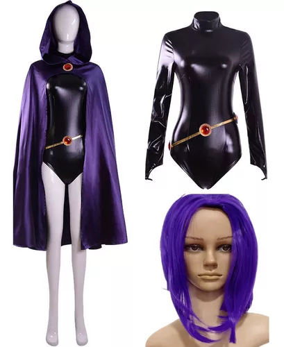 Fantasia Cosplay Ravena Jovens Titãs | Blusa Feminina Usado 79944035 |  enjoei